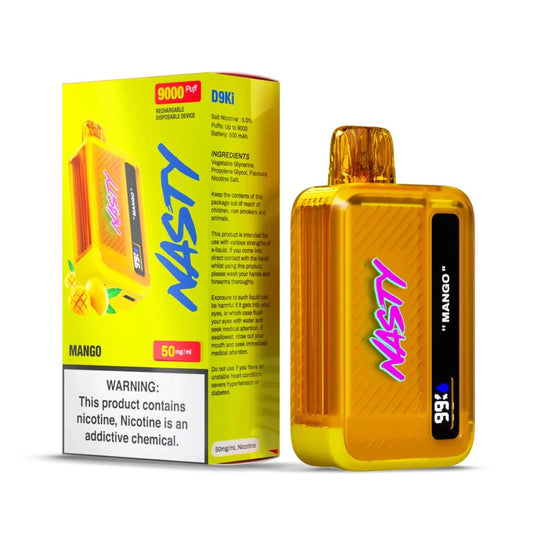 Nasty Disposable - Mango - 9000 Puffs - 50mg - 50ml
