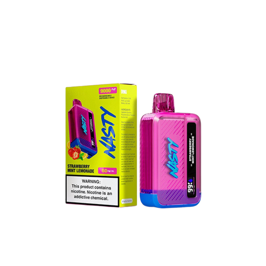 Nasty Disposable - Strawberry Mint Lemonade - 9000 Puffs - 50mg/ml