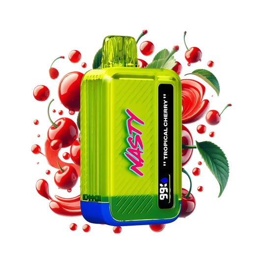 Nasty Disposable - Tropical Cherry - 9000 Puffs - 50mg - 50ml