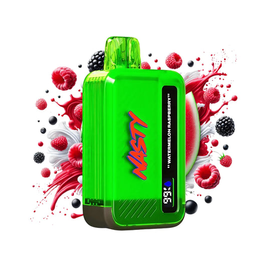Nasty Disposable - Watermelon Raspberry - 9000 Puffs - 50mg - 50ml
