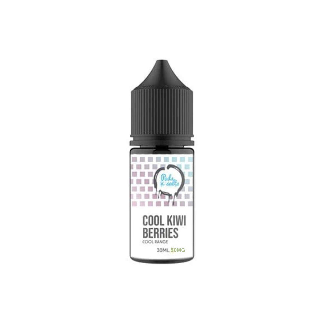 Pods 'n Salts - Cool Kiwi Berries - Cool Range - 50mg - 30ml