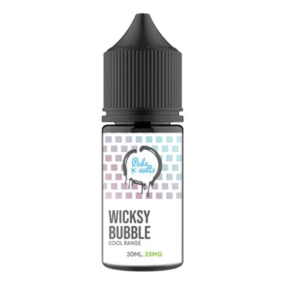 Pods 'n Salts - Wicksy Bubble - Cool Range - 25mg - 30ml